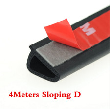 4M Car Door Seal Strip Rubber
