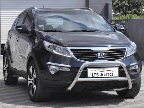Kia sportage bull bar nudge - bar,