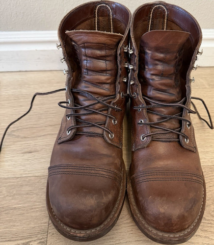 Red wing shoes iron ranger - red,