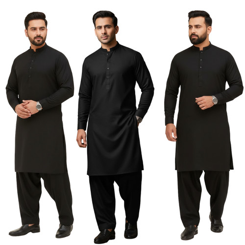 Elegant pakistani plain - plain, cotton