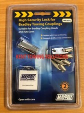 New Trailer Bradley Hitch Barrel Lock Fits Tickners Unbraked and Apache Trailer✅