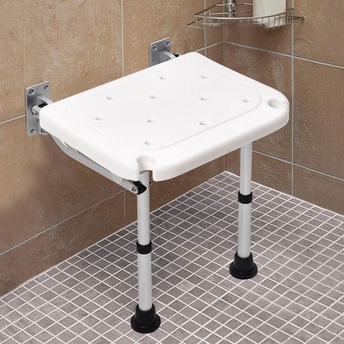 Folding shower bench wall - folding,