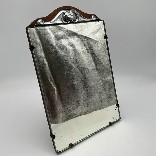 Antique strut easel mirror - antique,