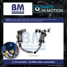 Catalytic Converter Type Approved + Fitting Kit Front BM91758HK BM Catalysts New