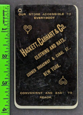 Antique 1893 Hackett Carhart &