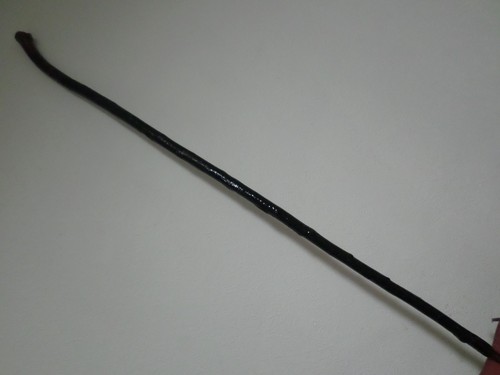 Blackthorn walking stick - blackthorn,