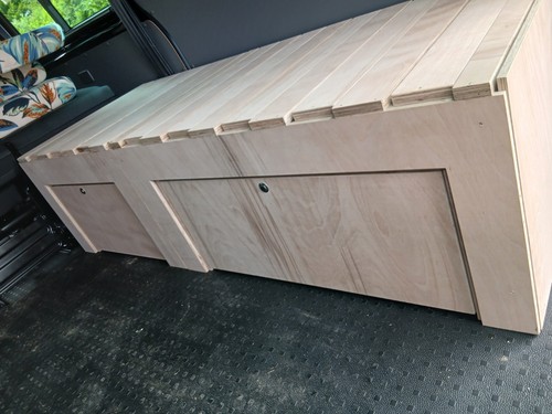 Folding camper bed - t5,