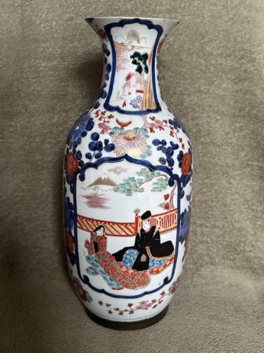 Japanese imari porcelain vase - imari,