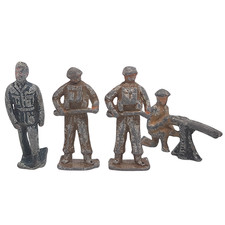 Vintage WW1 Solid Lead Toy