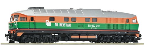Roco diesel locomotive 232 - roco, br-232