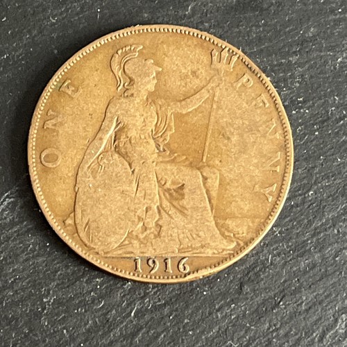 1916 one penny - 1916,