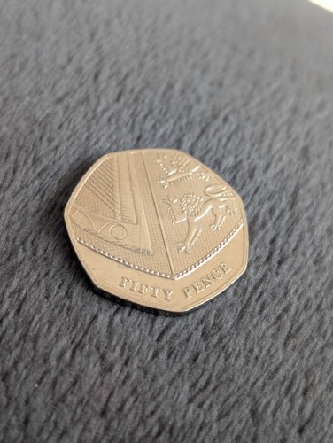 2020 silver 50p coin - , royal