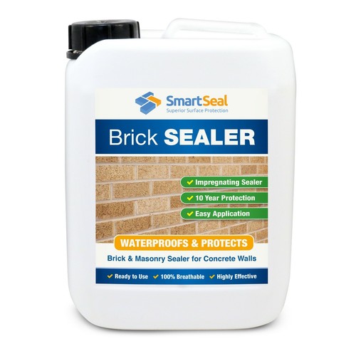 Water proof brick sealer wall - water,