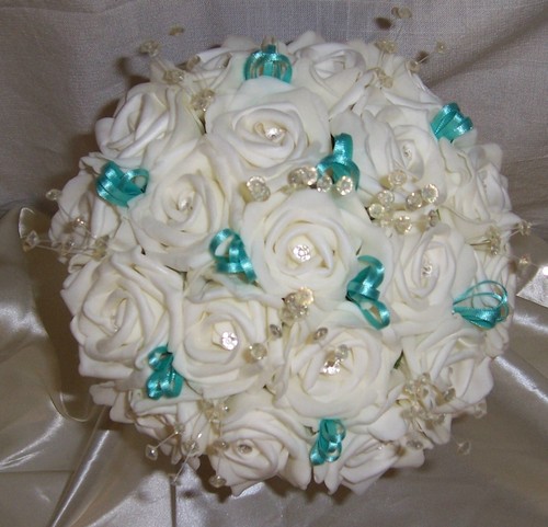 Bride bridesmaid posy bouquet - bridesmaid,