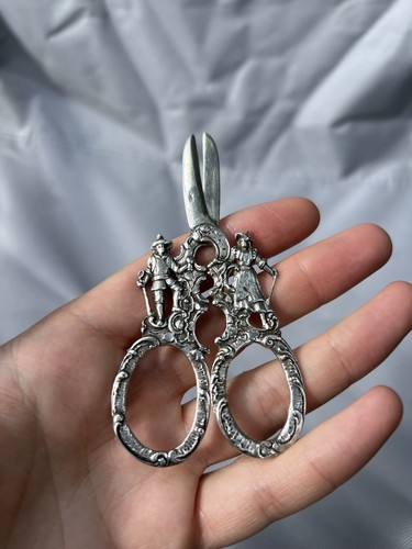 Antique solid silver figural - antique,