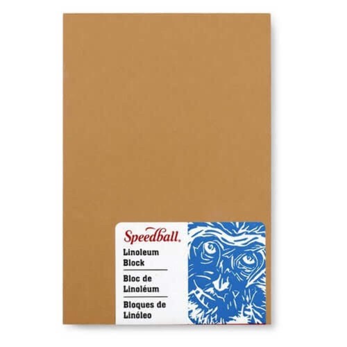 4in 6in lino - lino, tan