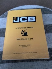 JCB Micro 8008 8010 Operators