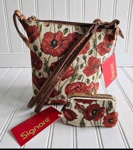 Signare small tapestry - tapestry, poppy