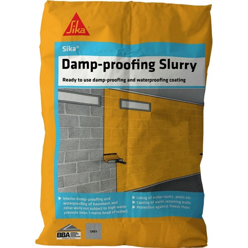 Sika damp proofing slurry - damp,
