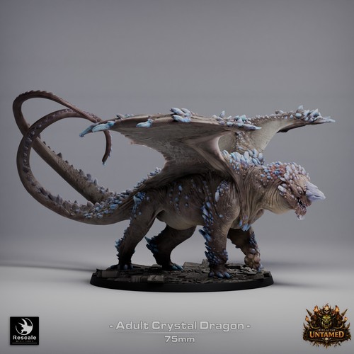 Crystal dragon large d - dragon,