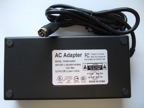 24v 67a 160w pin power - 6.67a,