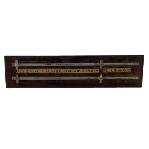 Vintage wood brass - &,