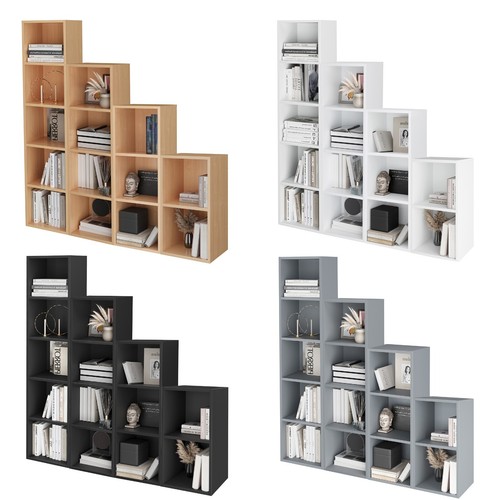 Cube 5 tier wood - 2,