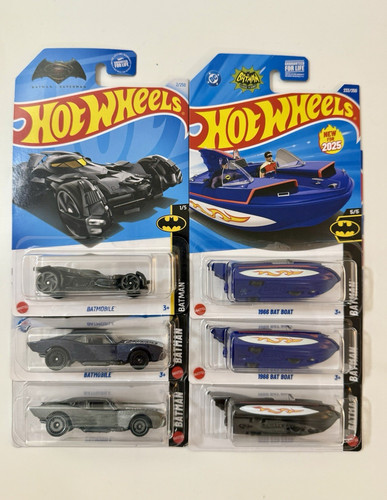 Hot wheels batman lot 6 - wheels, of