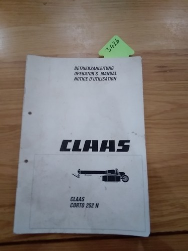 Claas corto 252 - corto, mower