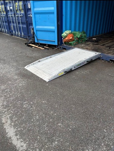 Container ramp aluminium - container,