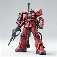 HG-1/144 MS-06S ZAKU II Red