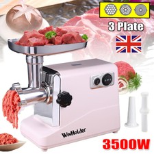 3500W Electric Meat Grinder Mincer Machine Food Mincing Sausage Maker Filler