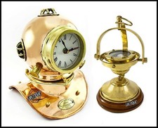 Vintage Clock Marine Scuba