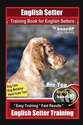 English setter training book - setter,