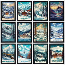 Vintage Ski Resorts Travel
