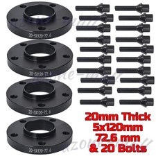 4x Hubcentric Wheel Spacers