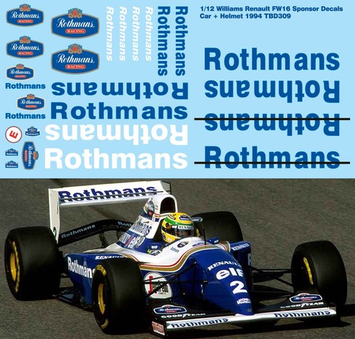 Decals for williams - for,