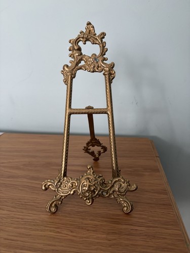 Vintage ornate brass - brass, rococo