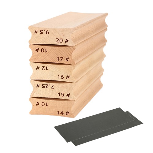 Wooden guitar radius sanding - wooden,