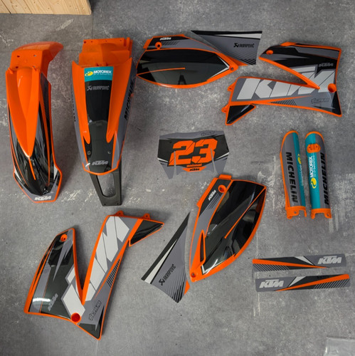 Plastics graphics ktm sxc - graphics,