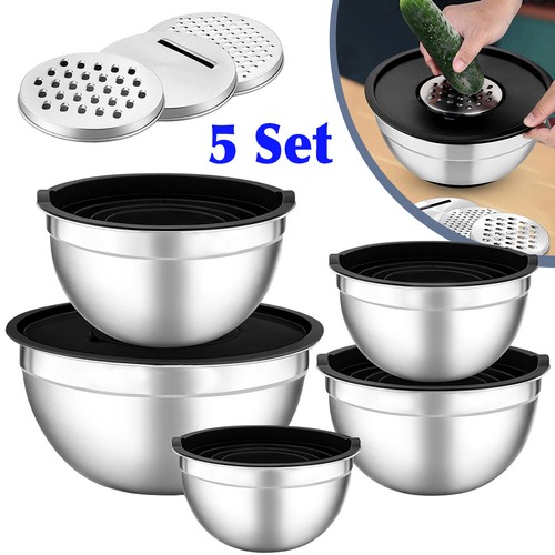 5pcs stainless steel mixing - steel,