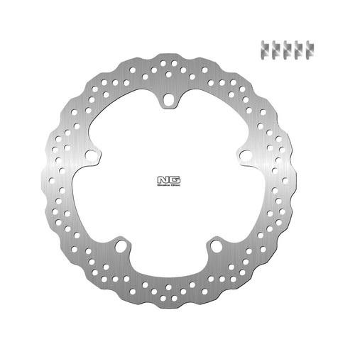 Brake disk wavy front - ng,
