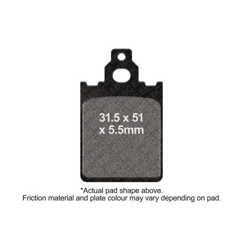 Ebc scoot org brake - pads, bk