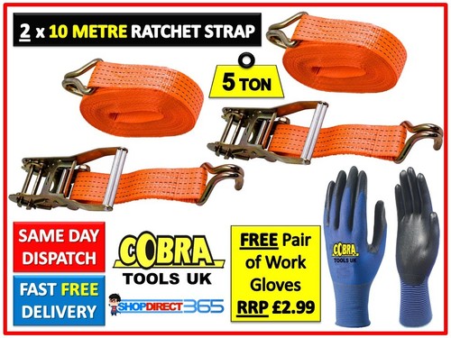 Heavy duty ratchet tie - heavy, down