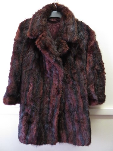 Vintage dyed musquash fur - vintage,