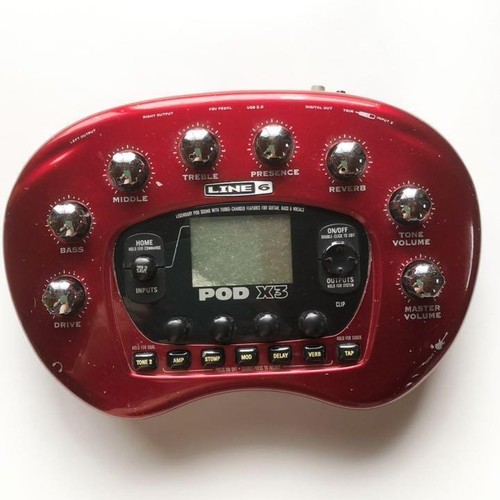 Line6 pod guitar multi - line6, x3