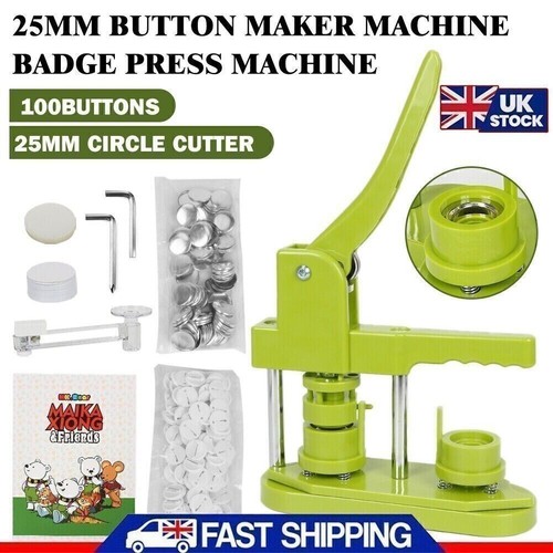 25mm button maker machine - button,