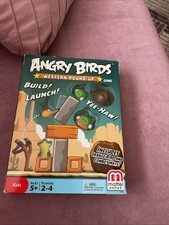 Angry Birds Western Roundup Game Mattel Games Very Rare Vintage Bargain