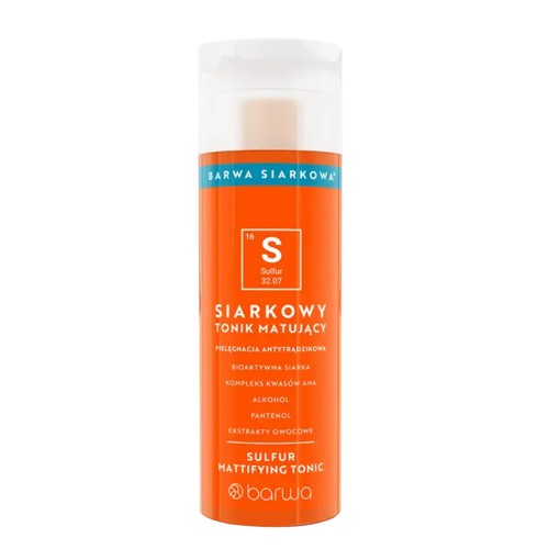Barwa sulphuric anti - barwa, acne