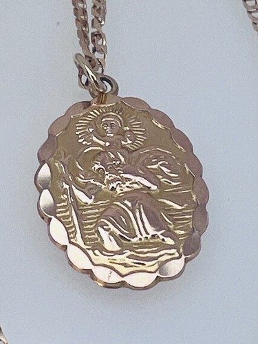 Vintage 9ct gold - 9ct, oval